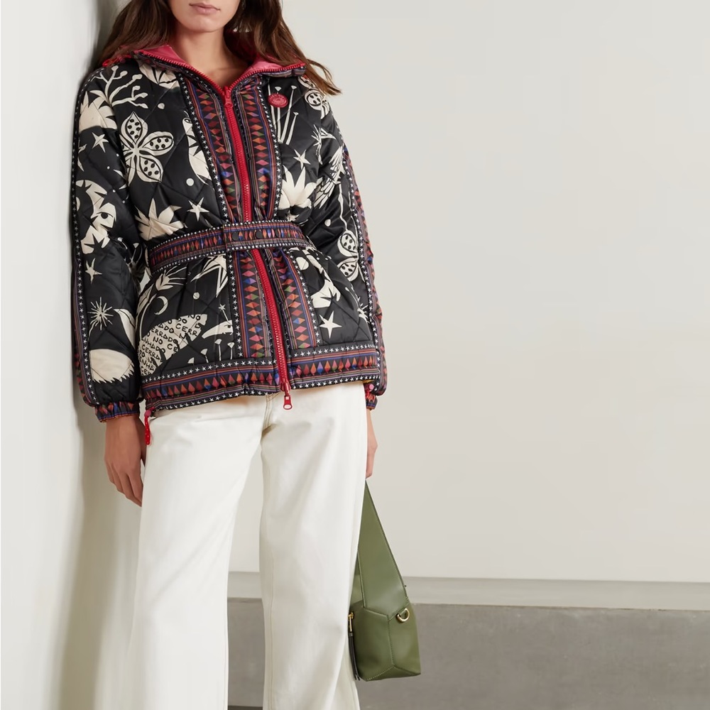 FARM RIOCERRADO SKY REVERSIBLE PUFFER JACKET